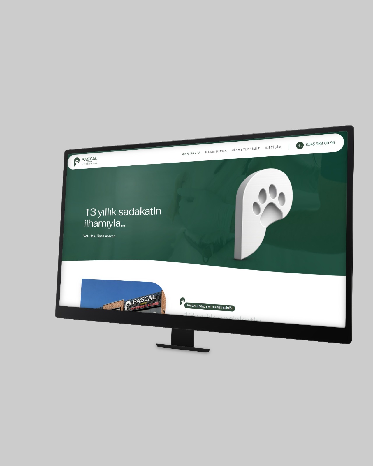 Pascal Legacy Veteriner Kliniği projesi